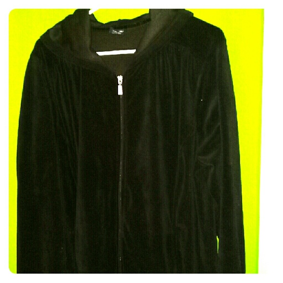 Faded glory black hoodie