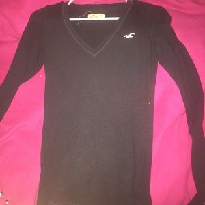 Hollister navy blue long sleeve