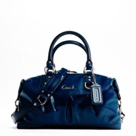 Navy Coach Bag