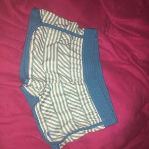 reversible blue nike running shorts