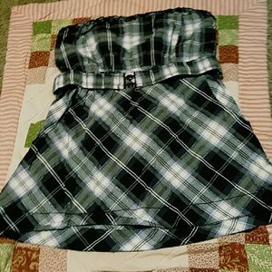 Make an offer Plaid Strapless