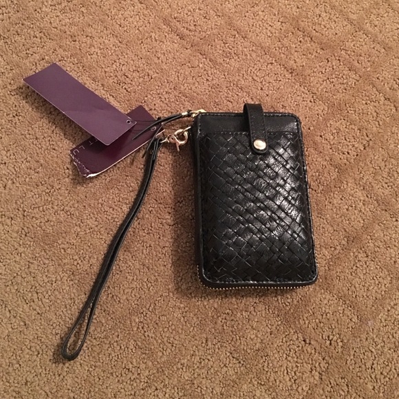 Elliot Lucca leather Black wallet