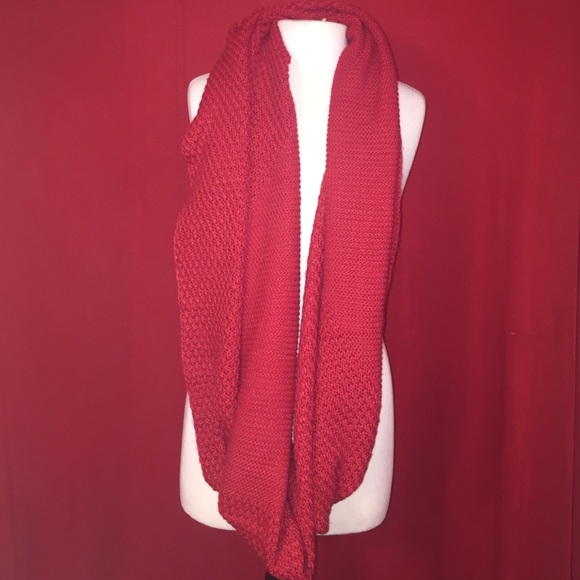 Huge Red Infiniti Scarf