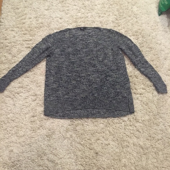 Distressed mossimo XXL hi lo sweater