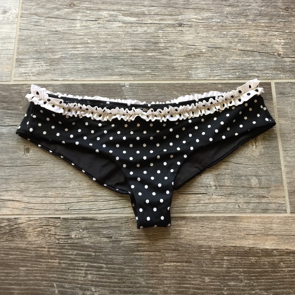 Victoria's Secret Polk-a-dot Swim Bottom Size S