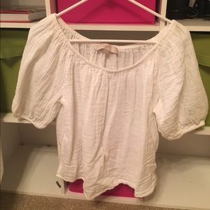 Off the shoulder top