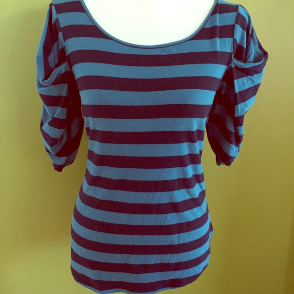 Anthropologie Pilcro & the Letterpress Navy & Blue