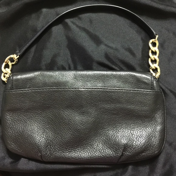 MICHAEL KORS Fulton Black Leather Clutch - BG-10 - Picture 4 of 4