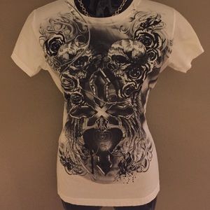 Sculls and Roses T-Shirt