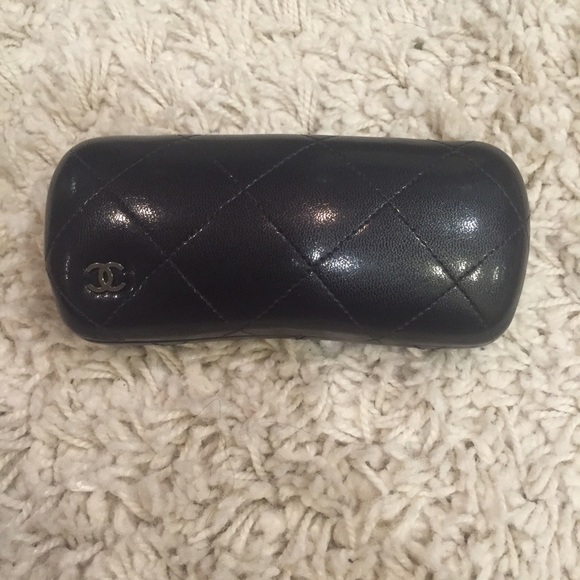Authentic Chanel sunglass hard case