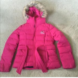 Hollister puffer jacket