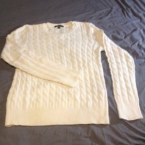 GAP cream colored sweater, never worn, Sz L