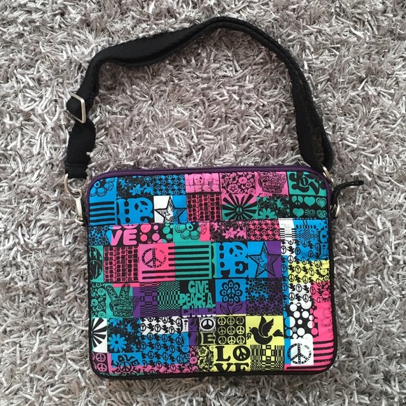 Lucky Brand colorful laptop bag