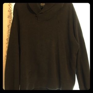 Pull Over Polo Sweater Men's