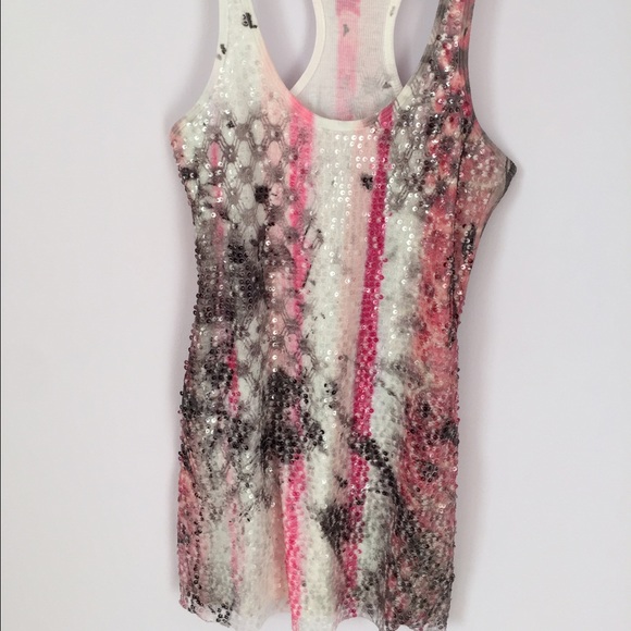 Tank with sequins - Picture 2 of 2