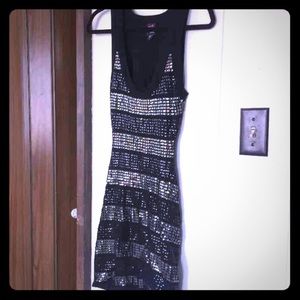 Bebe shimmer dress