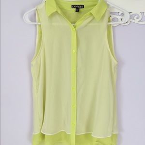 Sleeveless blouse