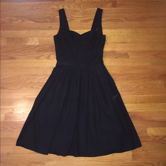 Retro Style Black Dress from EShakti Size 8 - Picture 2 of 4
