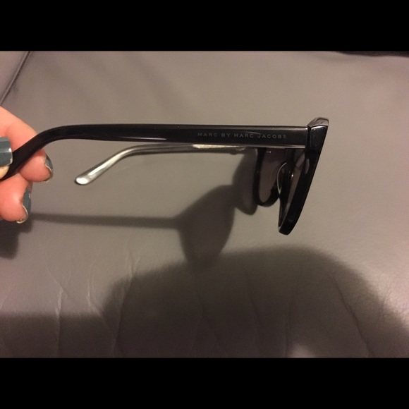 ?Marc By Marc Jacobs Black Oversized Sunglasses