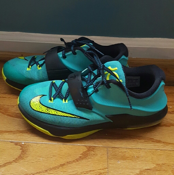 Classic KD #7 Aqua blue and lime - Picture 4 of 4