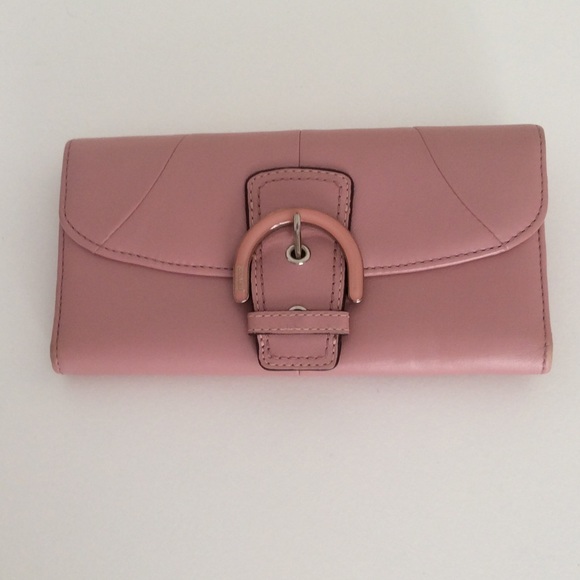 Coach leather wallet