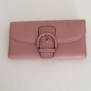 Coach leather wallet