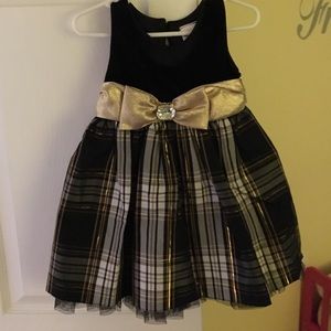 Holiday toddle dress- 2t
