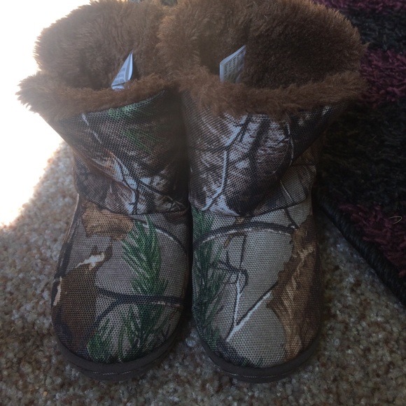 Boys camo realtree boots
