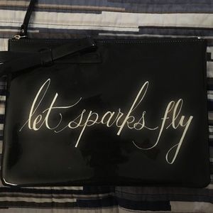 "Let Sparks Fly" Kate Spade clutch