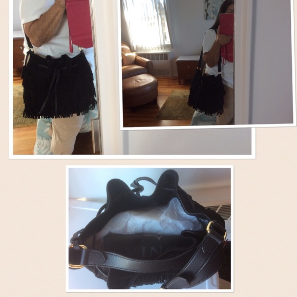 NWT🌟Vince Camuto Riqui drawstring Bag - Picture 3 of 5