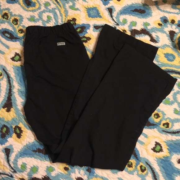 Grey's Anatomy by Barco Black Scrub Pants