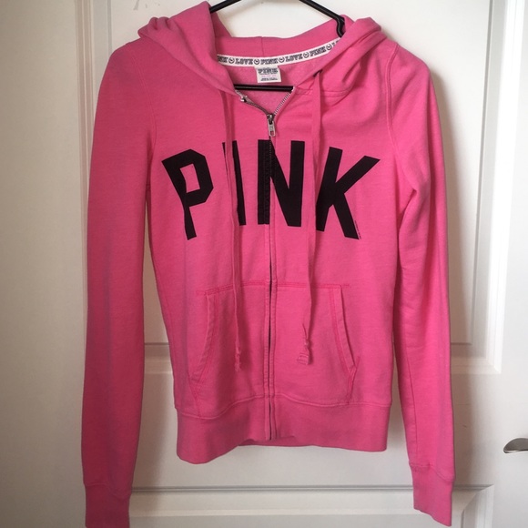 Victoria Secret PINK zip up sweat shirt