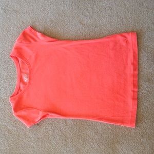 Orange short sleeve justice shirt