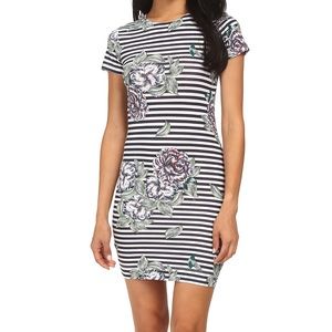 Floral jersey dress🌸