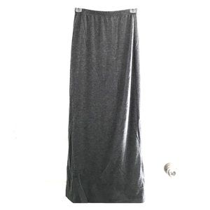 NWOT Brandy Melville Maxi Skirt Gray