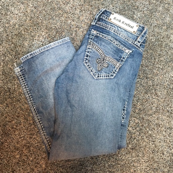 Rock revival capris size 29
