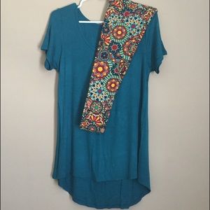 Lularoe COMBO Set. OS leggings and small classic!