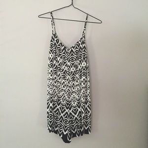 Printed Romper