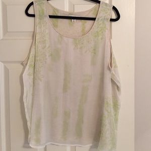 Cute double layer tank
