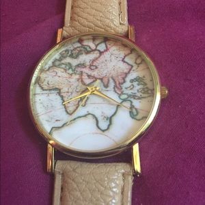 World map watch