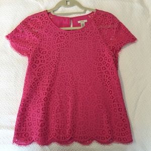 J.Crew Lace Top