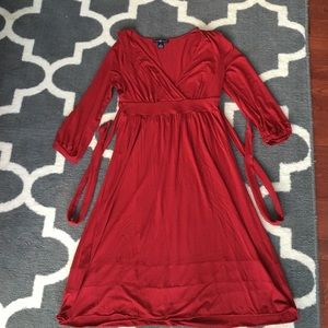 Red Gap dress