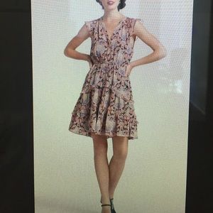 Silk Paisley die dress