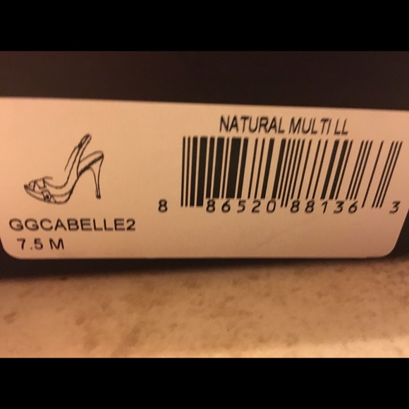 Worn Once! Nude Platform Pumps by Guess - Picture 4 of 4