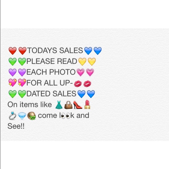 Huge sales today read all photos