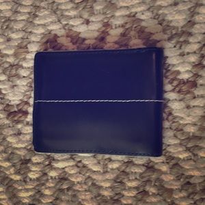 Men's J. Fold Wallet Navy Blue