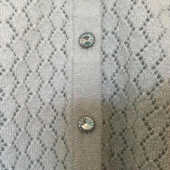 💎Sparkly! Mint Green Cardigan 💎 - Picture 2 of 2