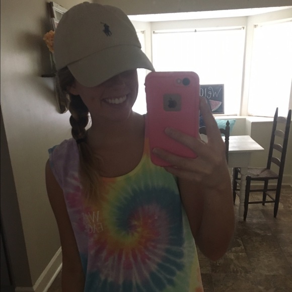 Khaki polo hat
