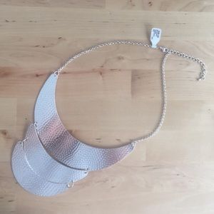 NWT Francesca's Silver Plated Necklace