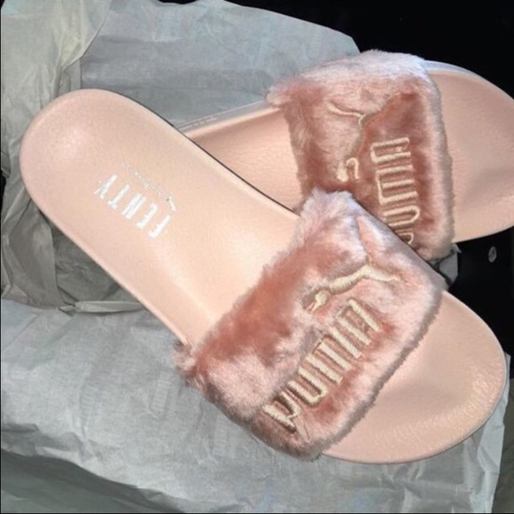 Rihanna Puma slides